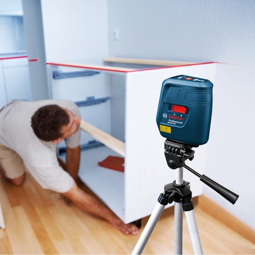 Nível a Laser Bosch 15M GLL 3X NIVELOX com Tripé