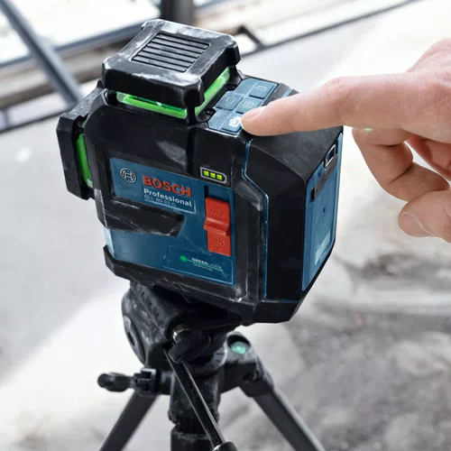 Nível a Laser 30m 3 Linhas a Pilha GLL 80-33 G Bosch