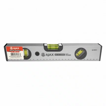 Nível De Alumínio 12" A06031 Ajax