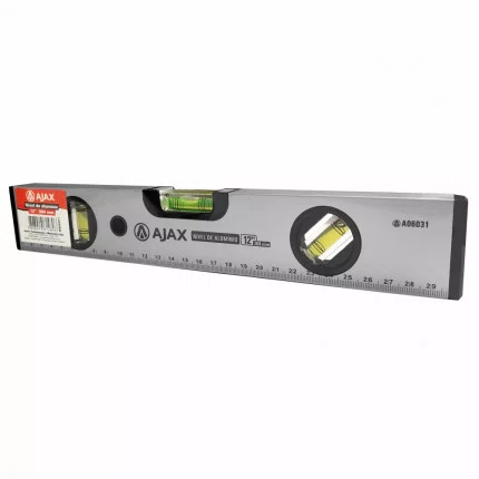 Nível De Alumínio 12" A06031 Ajax