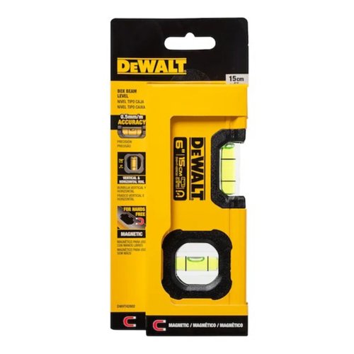 Nível de Alumínio 6" 15cm DWHT42802 DeWalt