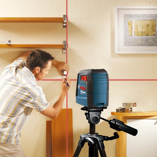 Nível laser de linhas cruzadas 12m GLL 2-12 Bosch 0601063BG0 Bosch