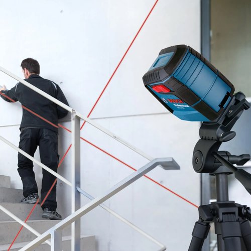 Nível laser de linhas cruzadas 12m GLL 2-12 Bosch 0601063BG0 Bosch