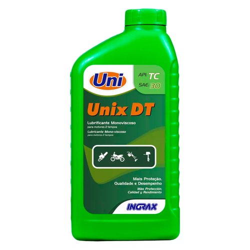 Óleo lubrificante 2 tempos Unix DT 500ml UNI