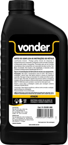 Óleo Pneumático 1L Vonder
