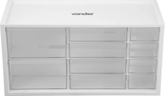 Organizador Plástico 10 Gavetas OPV 0378 Vonder