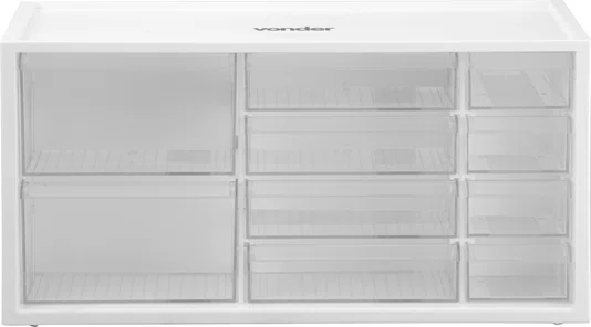 Organizador Plástico 10 Gavetas OPV 0378 Vonder