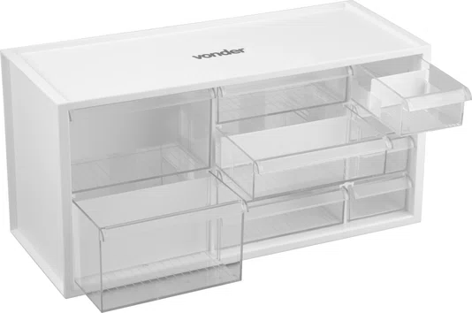 Organizador Plástico 10 Gavetas OPV 0378 Vonder