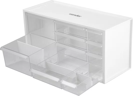 Organizador Plástico 10 Gavetas OPV 0378 Vonder