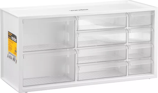 Organizador Plástico 10 Gavetas OPV 0378 Vonder