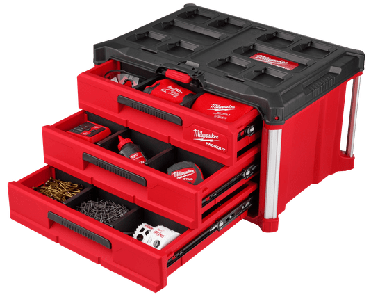 Packout Caixa De Ferramentas 3 Gavetas 48-22-8443 Milwaukee