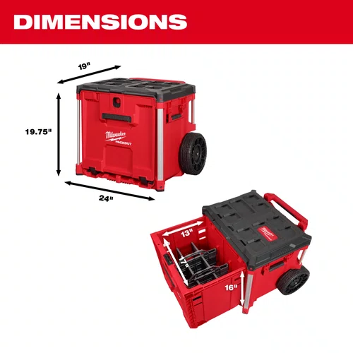 PACKOUT Caixa de ferramentas com gaveta com rodinhas, 48-22-8420 - Milwaukee