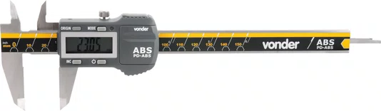 Paquímetro Digital 150 mm ABS PD-ABS Vonder