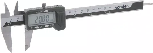 Paquímetro Digital 150 mm PD-150 Vonder
