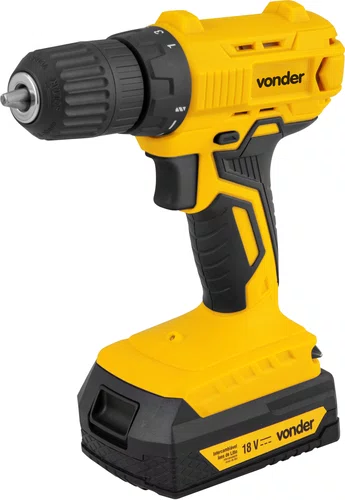 Parafusadeira/Furadeira 3/8" 18V IPFV1852 Com Bateria Vonder