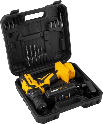 Parafusadeira/Furadeira a Bateria 12V PFV012 Bivolt Vonder