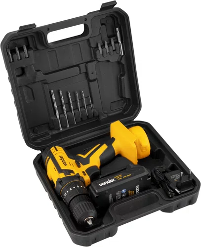 Parafusadeira/Furadeira a Bateria 12V PFV012I com Impacto Vonder