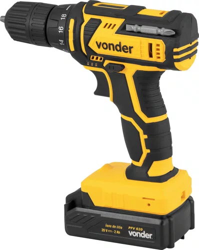 Parafusadeira/Furadeira 20V Bivolt PFV020 Vonder