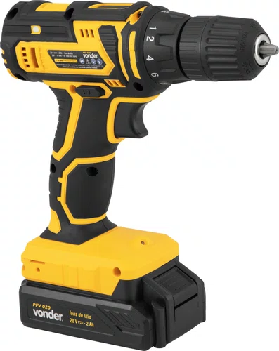 Parafusadeira/Furadeira 20V Bivolt PFV020 Vonder