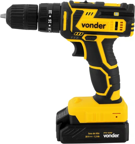 Parafusadeira/Furadeira a Bateria 20V PFV020I com Impacto Vonder