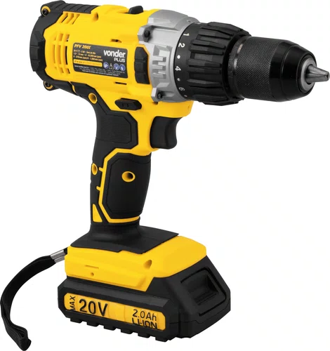 Parafusadeira/Furadeira a Bateria 20V PFV200I com Impacto Vonder