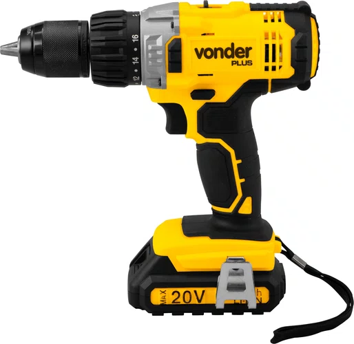 Parafusadeira/Furadeira a Bateria 20V PFV200I com Impacto Vonder