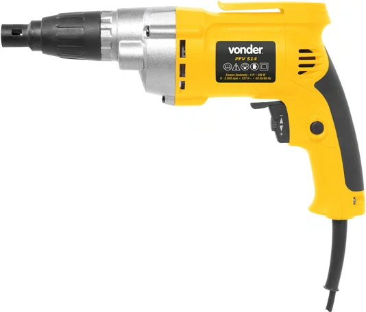 Parafusadeira Elétrica 1/4" PFV514 127V Vonder