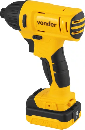 Parafusadeira de Impacto 12V PBV012I com Maleta e Baterias Vonder