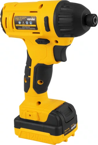 Parafusadeira de Impacto 12V PBV012I com Maleta e Baterias Vonder