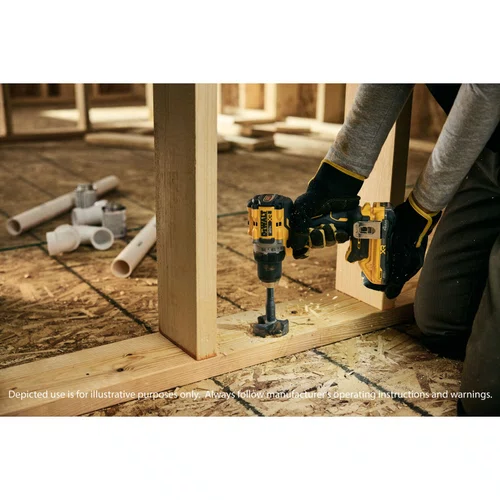 Parafusadeira Furadeira 1/2" 20V MAX Li-Ion Brushless DCD801B-B3 Dewalt