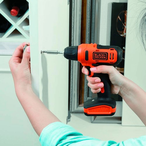 Parafusadeira Furadeira 12v Com 13 Acessórios LD12S-BR Black & Decker