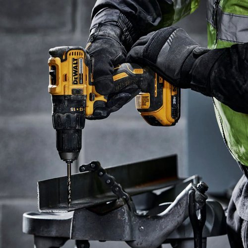 Parafusadeira Furadeira 20v Max Li-ion Bivolt 2 Bateria 2ah DCD7771D2-BR DeWalt