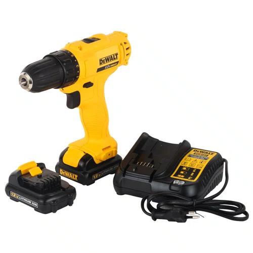 Parafusadeira Furadeira 3/8 10mm Bateria Litio BIVOLT DCD700C2-BR DeWalt