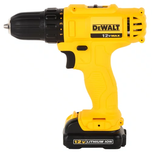 Parafusadeira Furadeira 3/8 10mm Bateria Litio BIVOLT DCD700C2-BR DeWalt