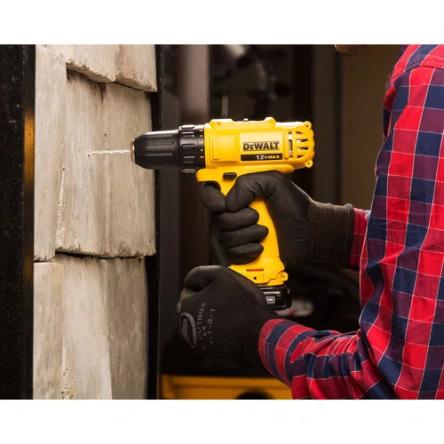 Parafusadeira Furadeira 3/8 10mm Bateria Litio BIVOLT DCD700C2-BR DeWalt