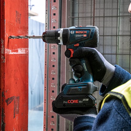 Parafusadeira Furadeira de Impacto GSB 18V-90C Bosch Sem Bateria