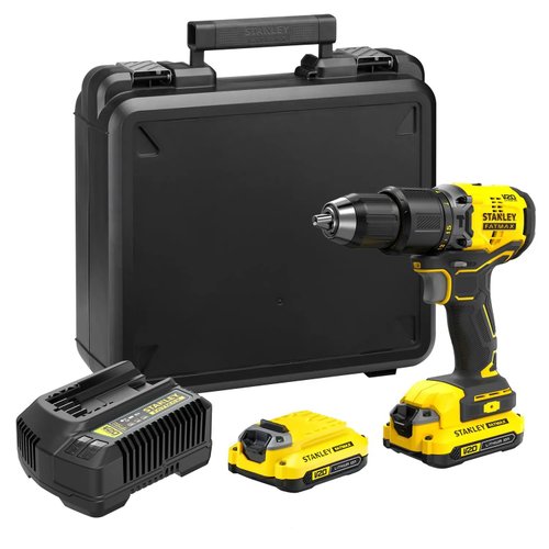 Parafusadeira Furadeira Impacto 220v Max Ion Brushless Bi SBD715C2K-BR Stanley