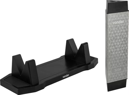 Pedra Afiar Diamantada 14" Tripla Face Vonder