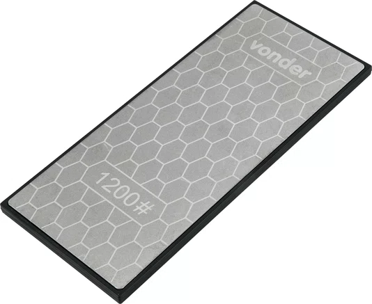 Pedra de Afiar Diamantada 7" Dupla Face Vonder