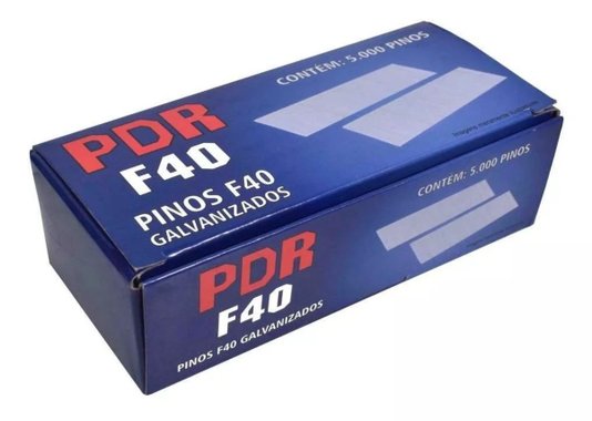 Pino Tipo F 40MM de Altura 5.000pças PDR