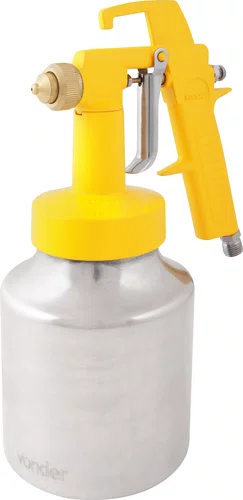 Pistola de Ar Direto com Caneca de Alumínio PDV100 Vonder