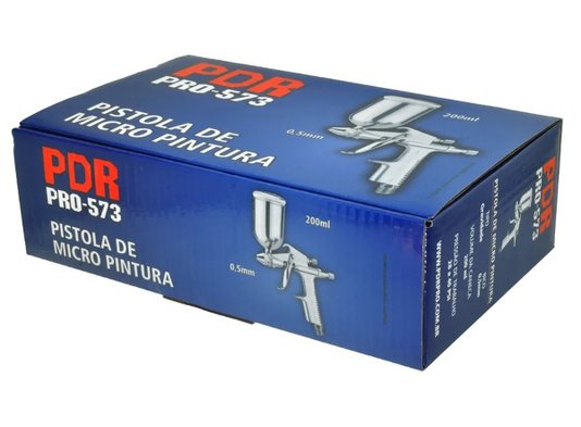 Pistola de Micro Pintura HVLP 0,5mm 200ML PDR