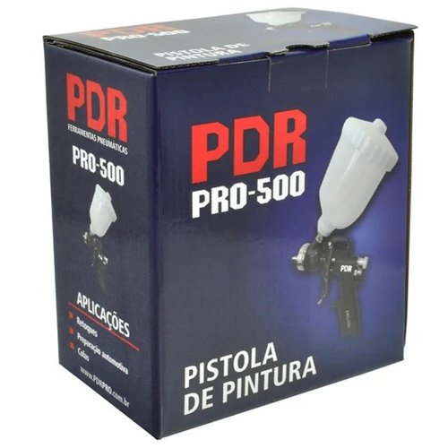 Pistola de Pintura Gravidade Bico 1,5mm PDR
