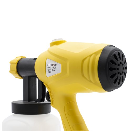 Pistola Pulverizadora Elétrica 350W 220V Mega Spray MS-350W Ferrari