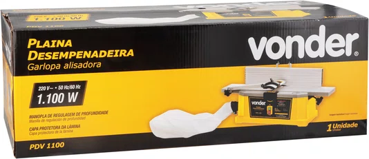 PLAINA DESEMPENADEIRA PDV1100 220V 6001110002 - VONDER