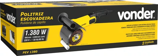 Politriz Escovadeira PEV1380 220V Vonder