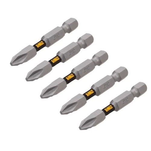 Ponta Bit Phillips #2 5 Peças DWA2PH2-5L DeWalt