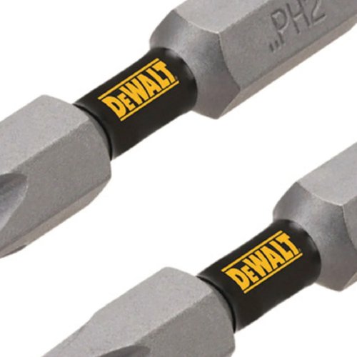 Ponta Bit Phillips Tough Grip Cruzada Com 2 Peças DWA2PH2-2L DeWalt