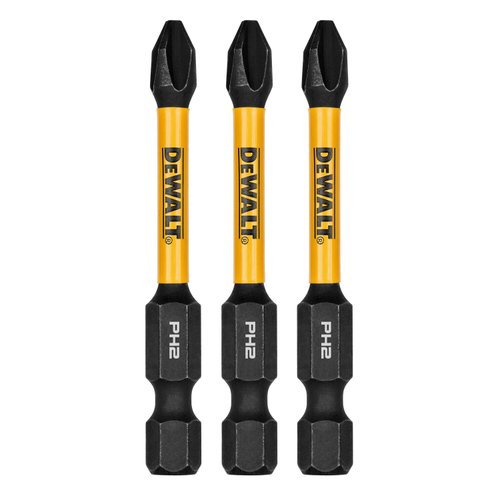 Ponta Phillips #2 FlexTorq 2.1/4" 3pçs DWAF2PH2IR3 DeWalt