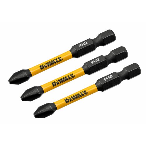 Ponta Phillips #2 FlexTorq 2.1/4" 3pçs DWAF2PH2IR3 DeWalt